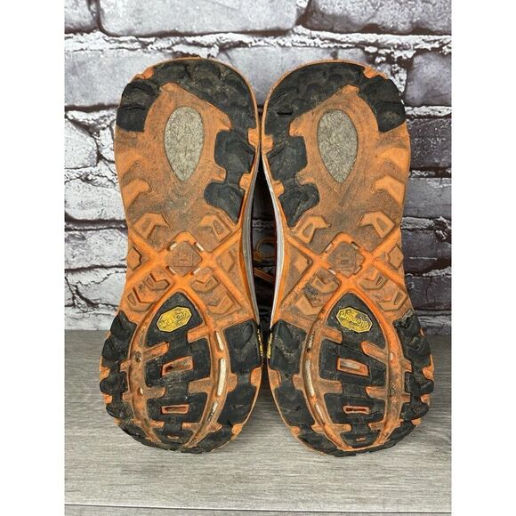 Hoka One Vibram Mafate Speed 2 Red Synthetic Running Shoes Men 9.5M US/43 1/3EU - Picture 6 of 16